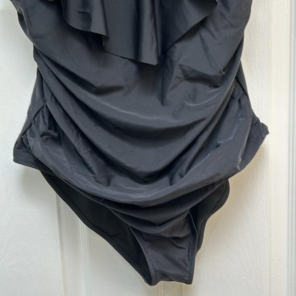 Blooming Jelly Womens One Piece Tummy Control Ruffle Swimsuit-Size XL NWOT - Picture 6 of 11